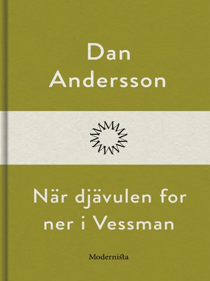 cover image of När djävulen for ner i Vessman